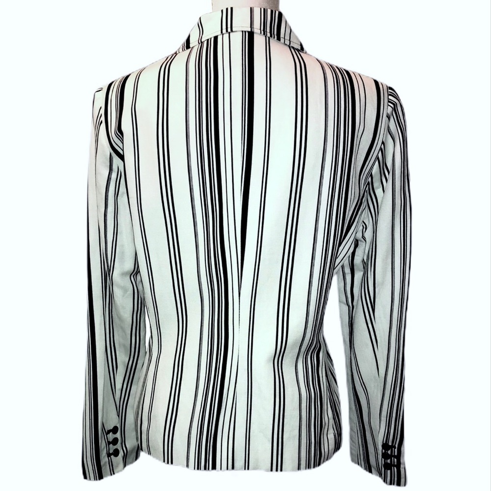 NWT Larry Levine Lined Linen Blend Blazer Jacket - Picture 7 of 13